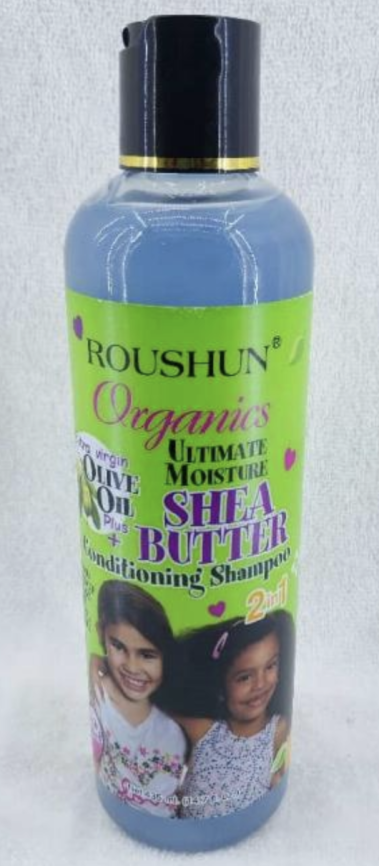 ROUSHUN Organics UItimate Moisture Extra Virgin Olive Oil+Shea Butter Conditioning Sh...