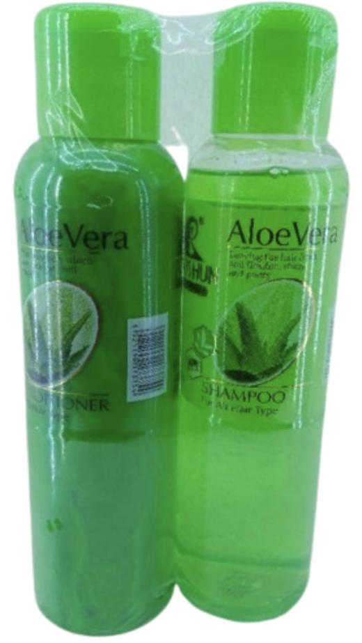 Roushun Aloe Vera Shampoo and Conditioner 2*500ml (2bottles)