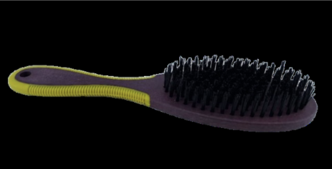 Plastic hair brush