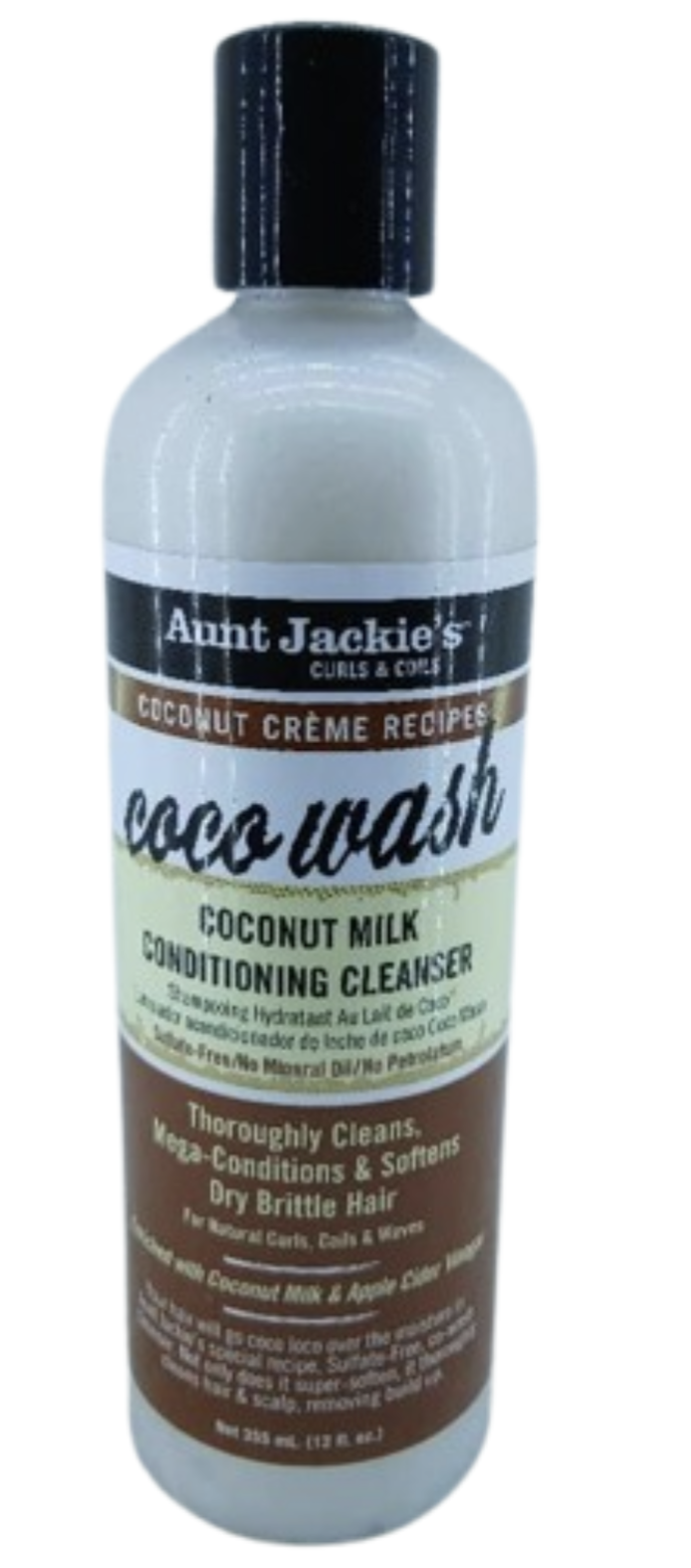 Aunt Jackie's COCOWASH Coconut Milk Conditioning Cleanser 355 ml
