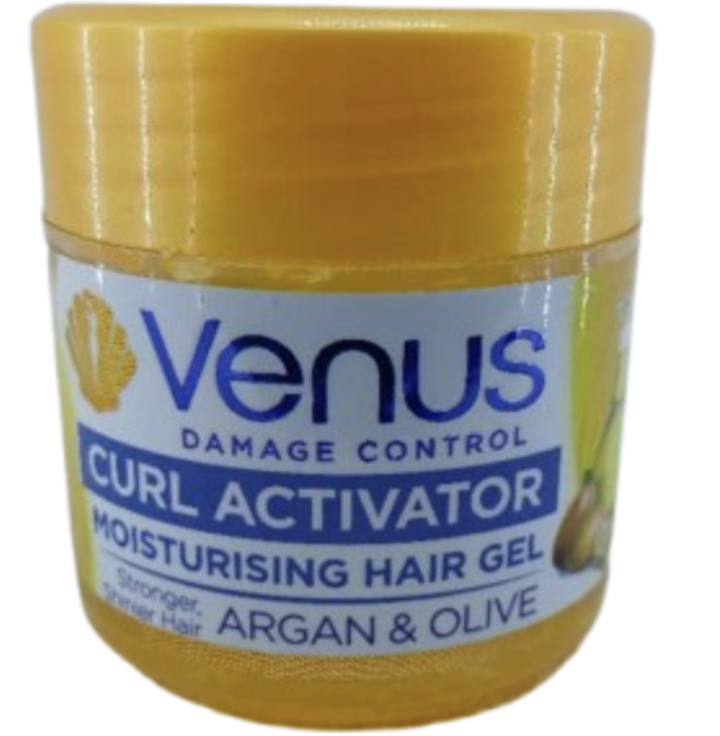Venus Curl Activator Moisturising Hair Gel Argan & Oive 100gr