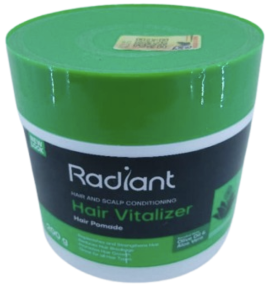 Radiant Hair Vitalizer Olive Oil & Aloe Vera Hair and Scalp Conditioning 200gr
