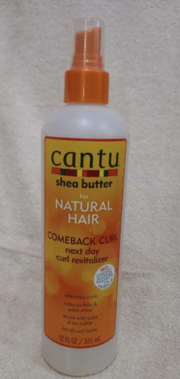 Cantu shea butter for natural hair COMEBACK CURL next day curl revitalizer 355ml
