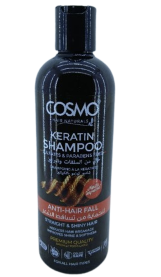 Cosmo Keratin shampoo Anti-Hair Fall 480ml