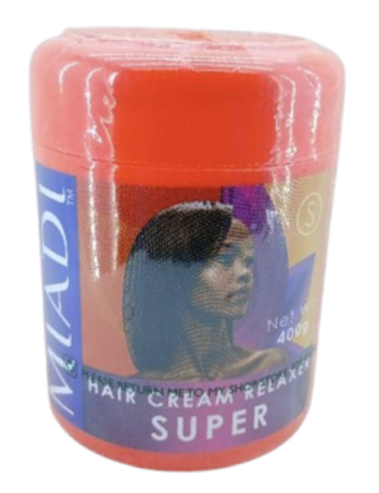 MIADI Hair Cream Relaxer SUPER 400gr