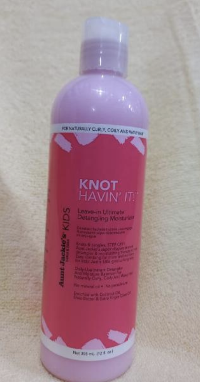 Aunt Jackie's KIDS KNOT HAVIN' IT! Leave-in Ultimate Detangling Moisturizer 355ml