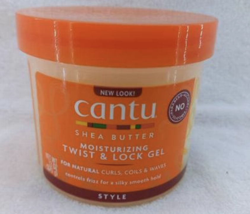 Cantu shea butter Moisturizing twist & lock gel for natural curls,coils & waves 370gr