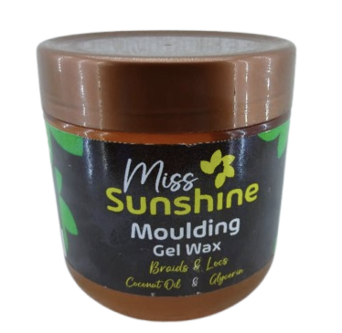 Miss Sunshine Moulding Gel Wax Braids & Locs Coconut Oil & Glycerin 600gr