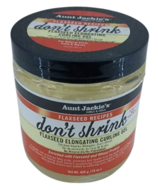 Aunt Jackie's don't shrink Flaxseed Elongating Curling Gel 426gr