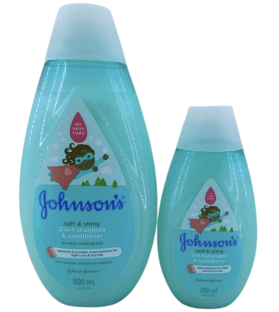 Johnson's soft & shiny 2-in-1 shampoo & Conditioner