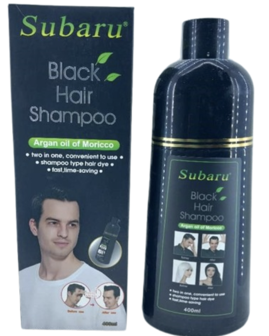Subaru Black Hair Shampoo 400ml