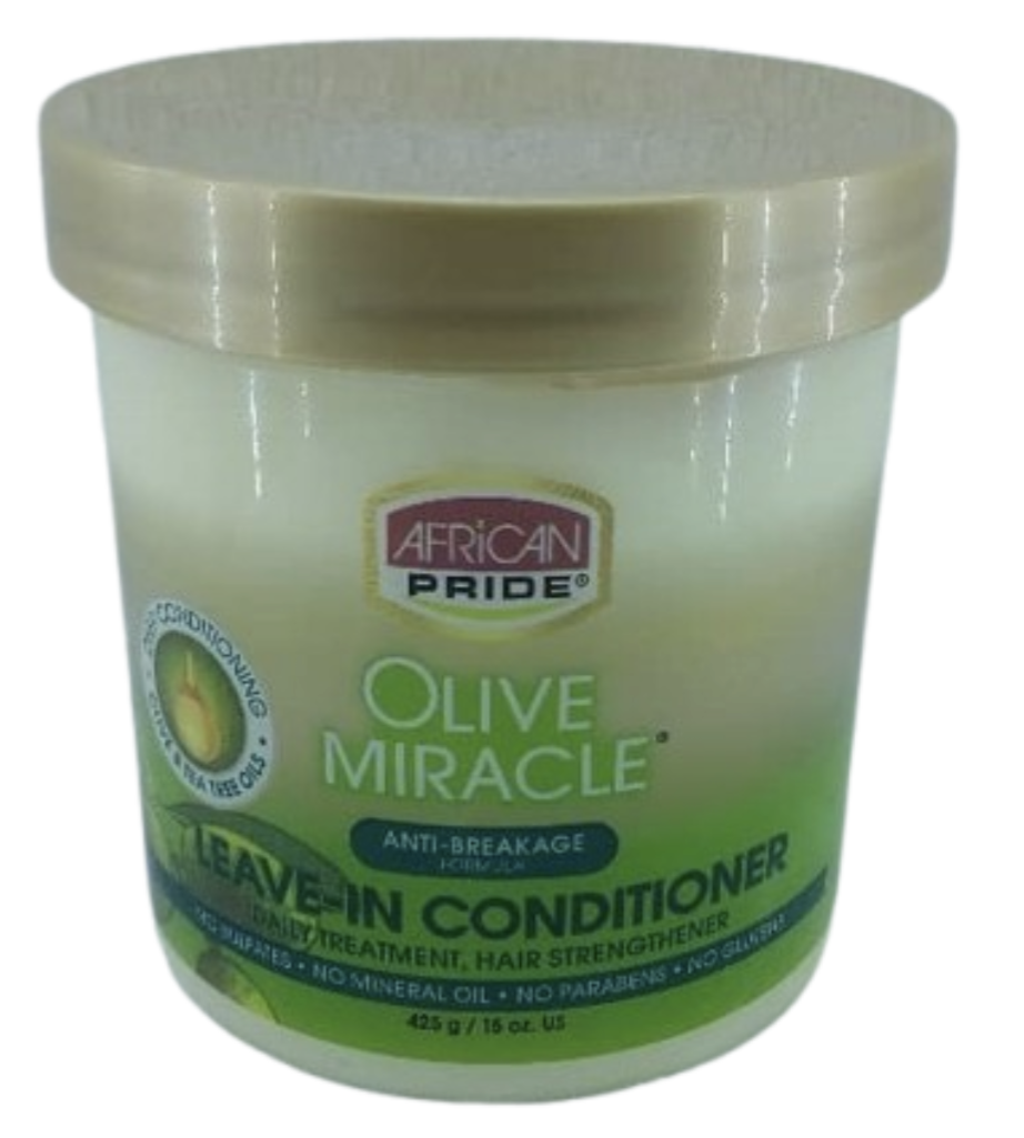African Pride Olive Miracle Leave-in Conditioner 425 g