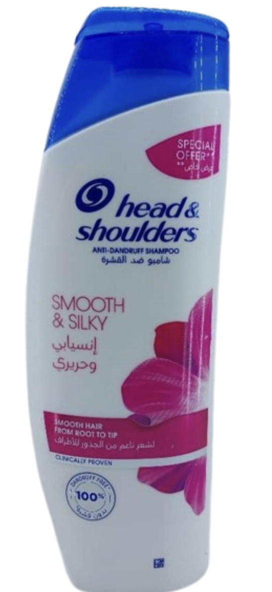head & shoulders Anti-Dandruff Shampoo SMOOTH & SILKY 400ml
