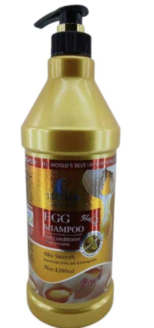 ROUSHUN Egg Shampoo and Conditioner 2in1 Silk Smooth 1380ml