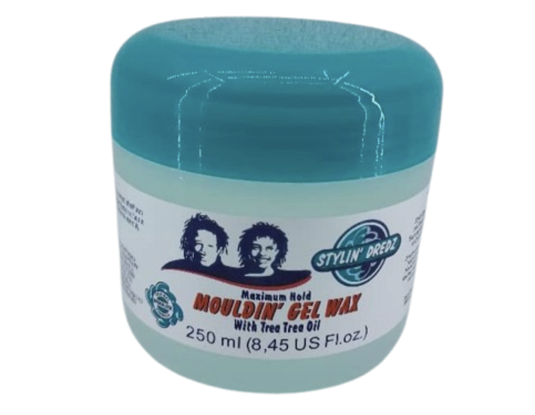 Stylin' Dredz Mouldin' Gel Wax with tea tree Oil 250ml