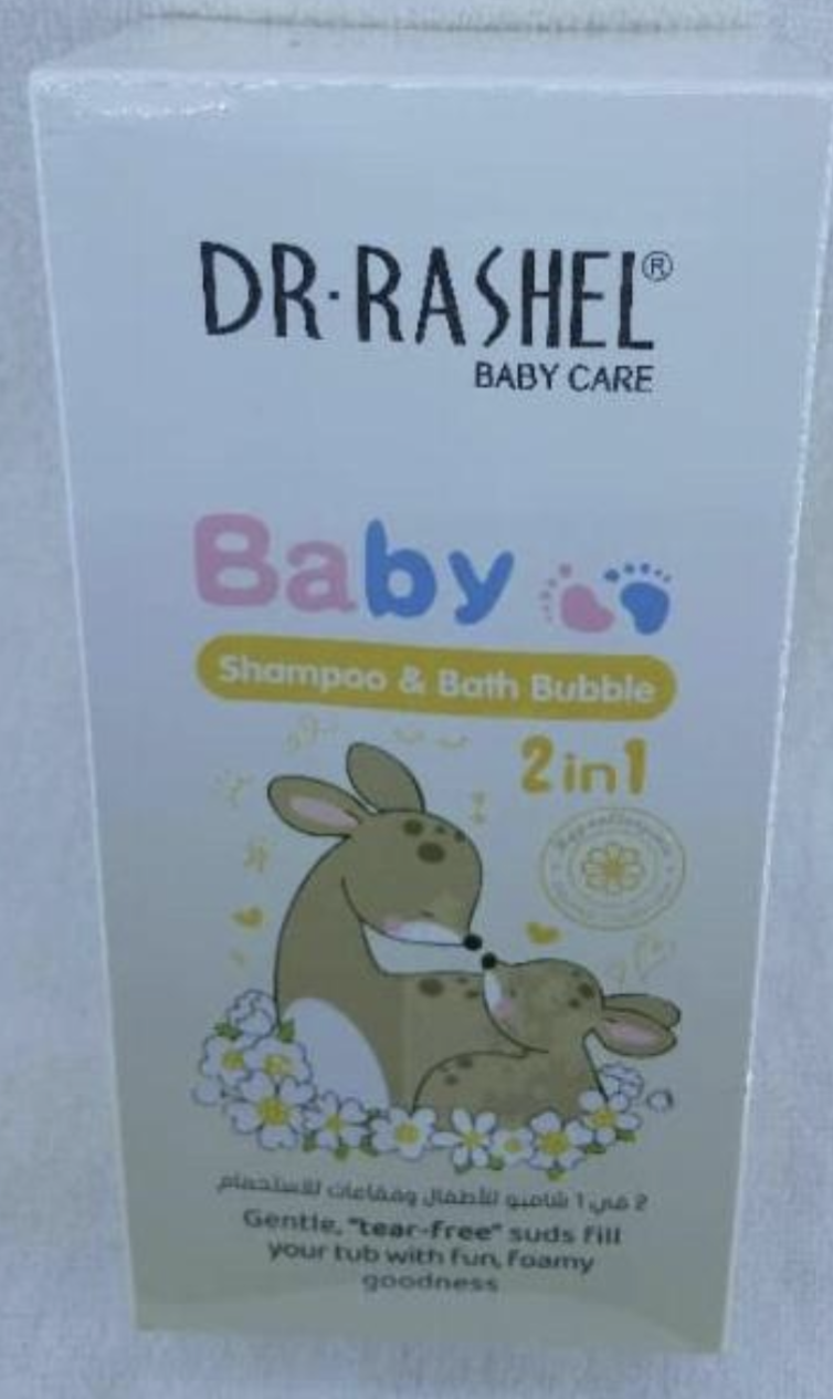 Dr.Rashel Baby 2in1 Shampoo & Bath Bubble 350ml