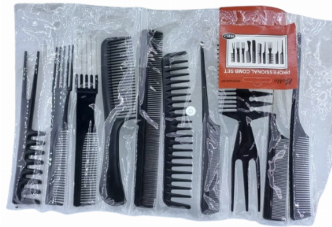 Comb Set 10pcs