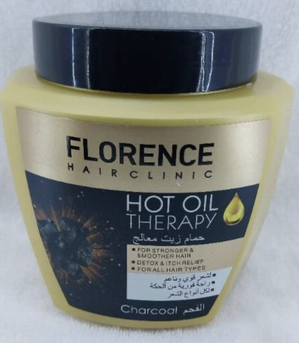 Florence Hair Clinic Hot Oil Therapy Charcoal 1000ml