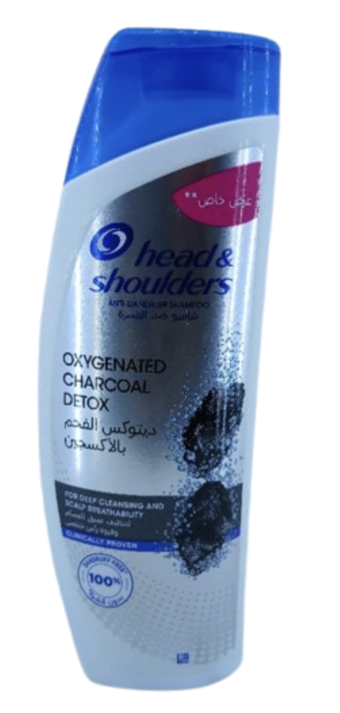 Head & Shoulders Anti-Dandruff Shampoo Oxygenated Charcoal Detox 400ml