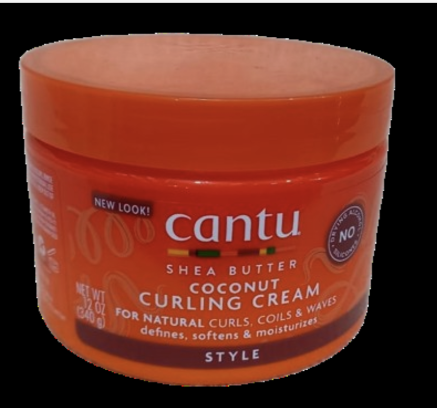 Cantu shea butter NATURAL HAIR COCONUT CURLING CREAM 340gr