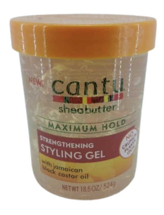 Cantu shea butter Maximum Hold Strengthening Styling Gel 524gr