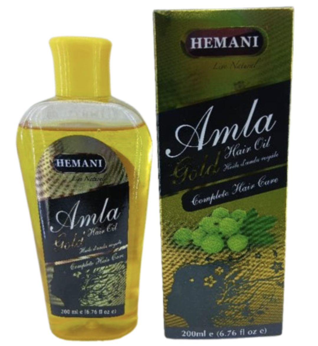 HEMANI Amla Hair Oil Gold 200mle 6.76 fl oz e