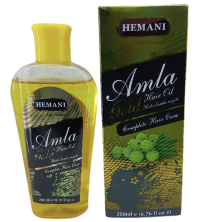 HEMANI Amla Hair Oil Gold 200mle 6.76 fl oz e