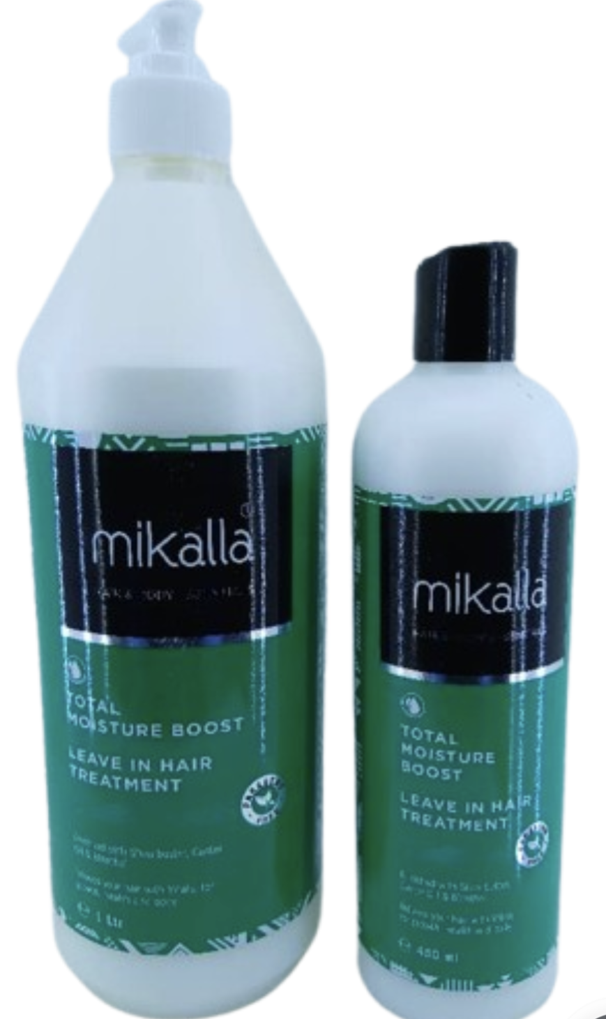 Mikalla Total Moisture Boost Leave in Hair Treatment