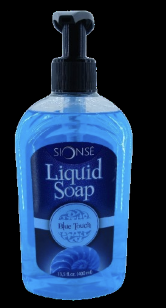 SIONSÉ Liquid Soap Blue Touch 13,5 fl.oz. (400 ml)