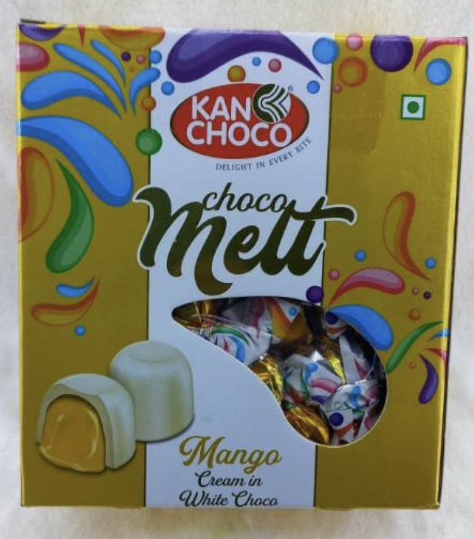 KAN CHOCO choco Melt Mango 863gr of 75pcs