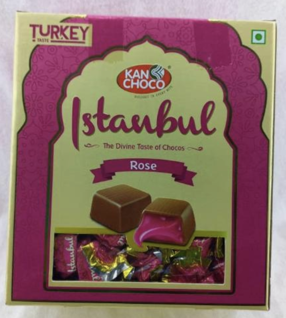 KAN CHOCO Istanbul Rose 863gr of 75pcs