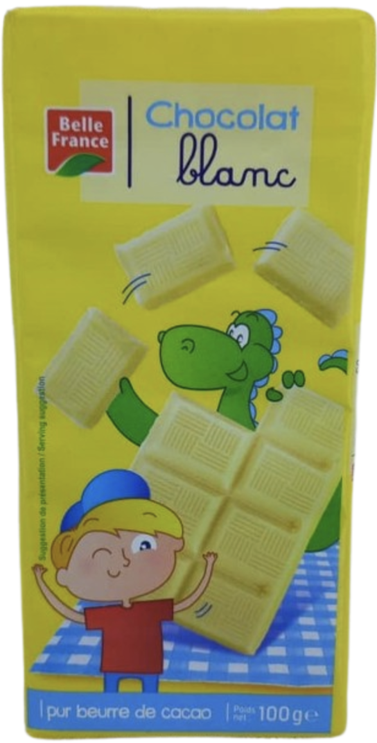 Chocolate blanc pur beurre de Cacao 100gr