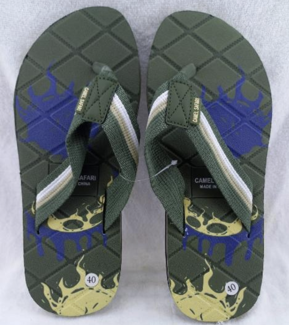 Camel safari slippers