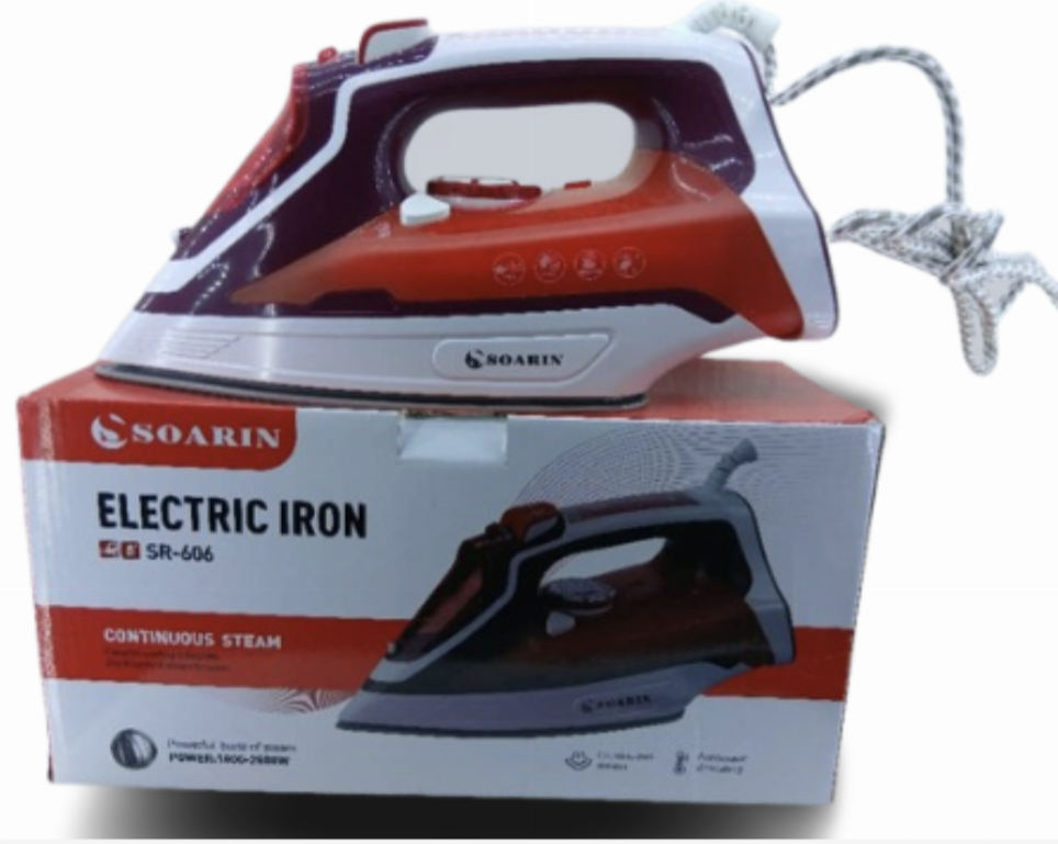 SOARIN Electric Steam Iron 1800-2600W