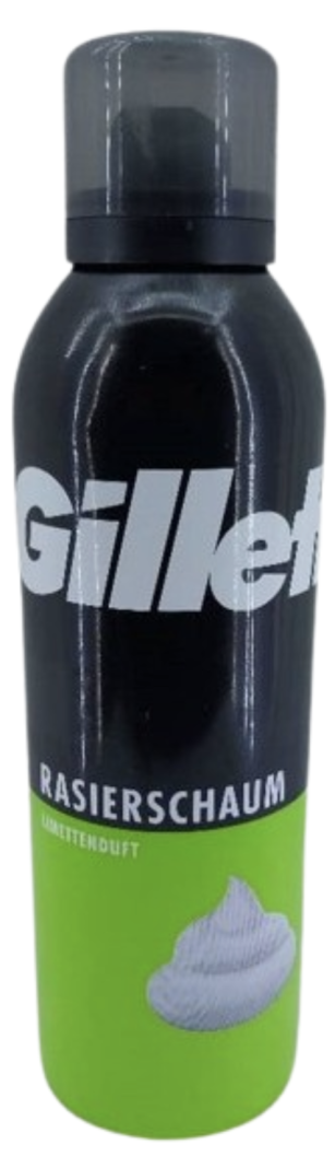 Gillette Rasierschaumm Limettenduft 200ml
