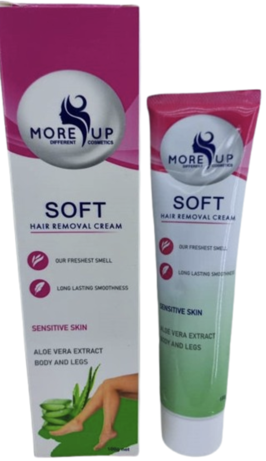 More up Soft Hair Removal Cream Sensitive Skin 100gr