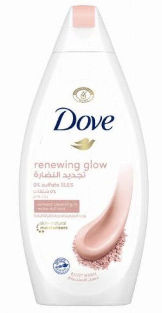 DOVE Renewing Glow body wash