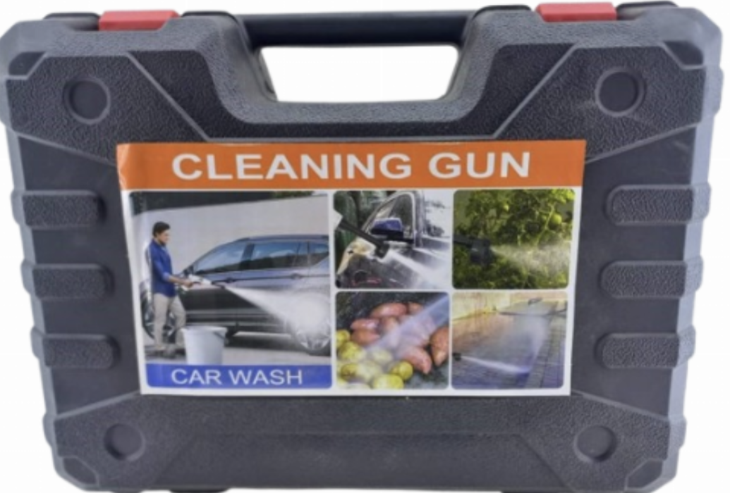 Cleaning gun machine