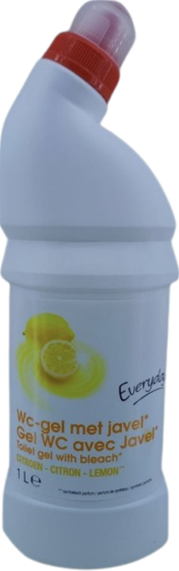 Everyday WC-Gel Toilet Gel with Bleach Lemon