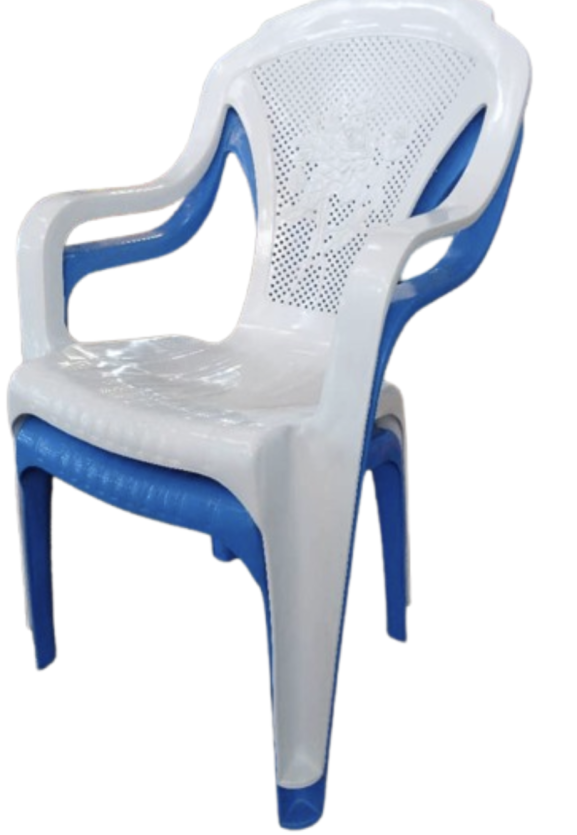 Adult plastic Monoblock chair with arm 5pcs