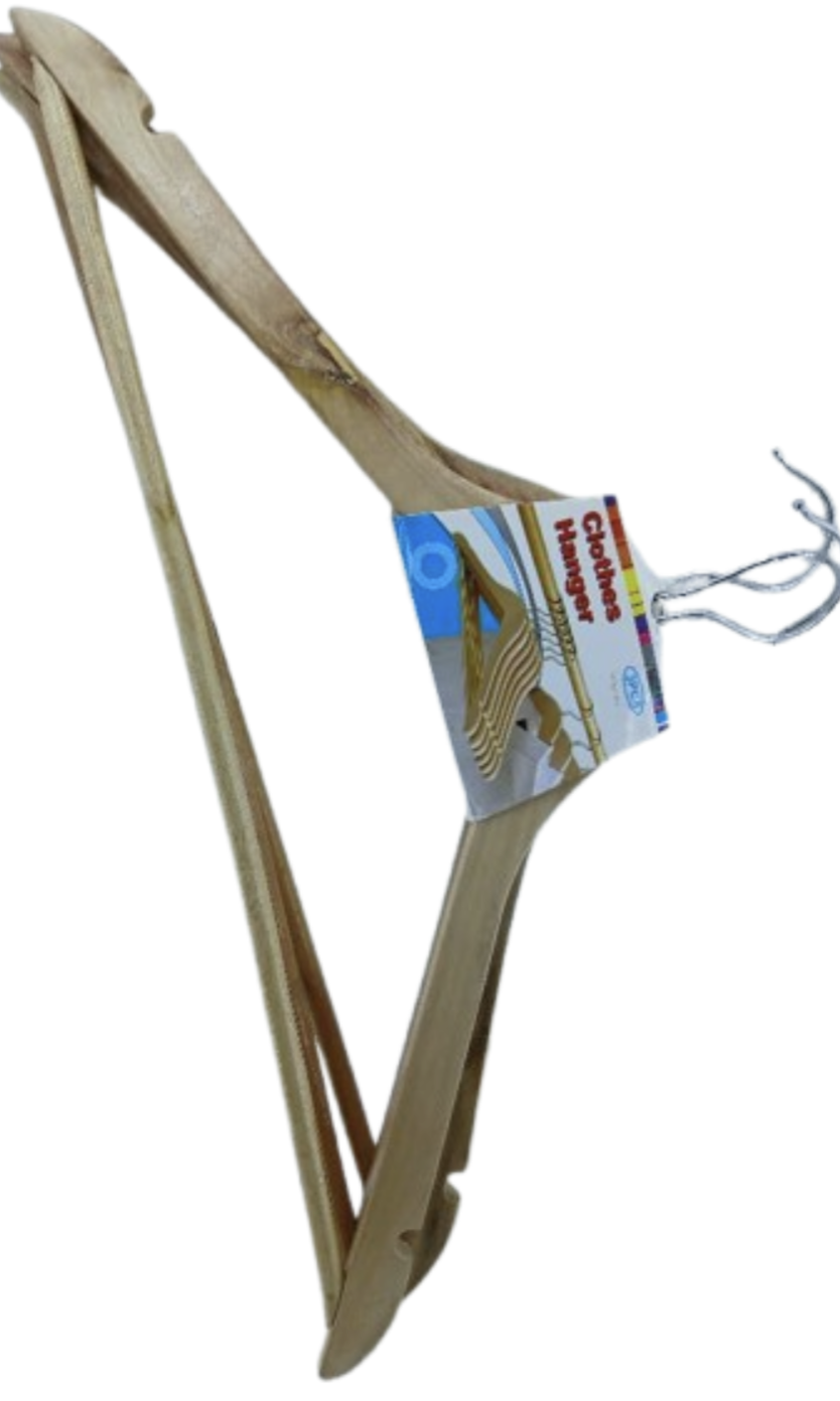 Wooden Clothes Hanger 3pcs