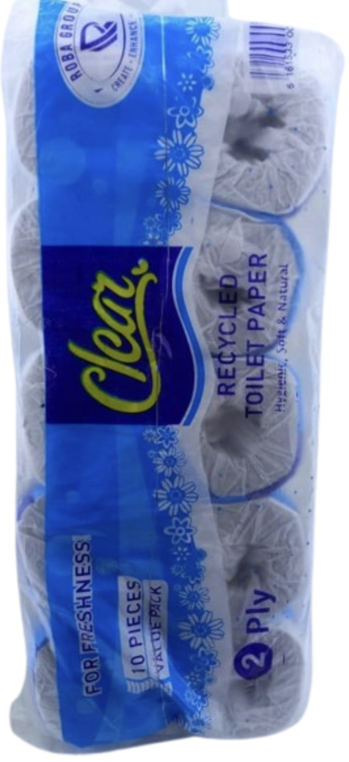 Clear Toilet Paper 10pcs
