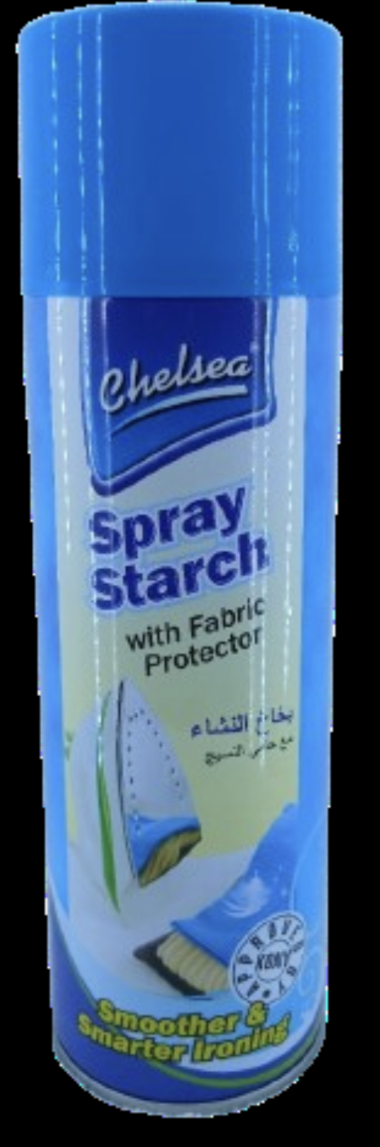 Chelsea Spray Starch with Fabric Protector Smoother & Smarter Ironing