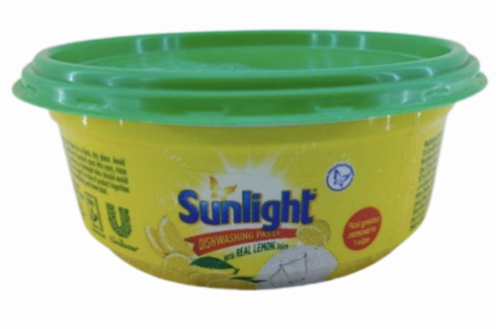 Sun light Dishwashing Paste with Real Lemon Juice