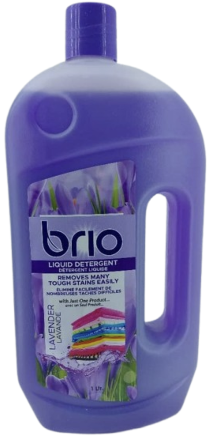 Brio Liquid Detergent Lavender 1L