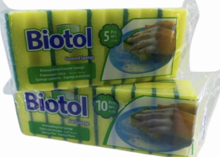 Biotol Grooved sponge 5pcs