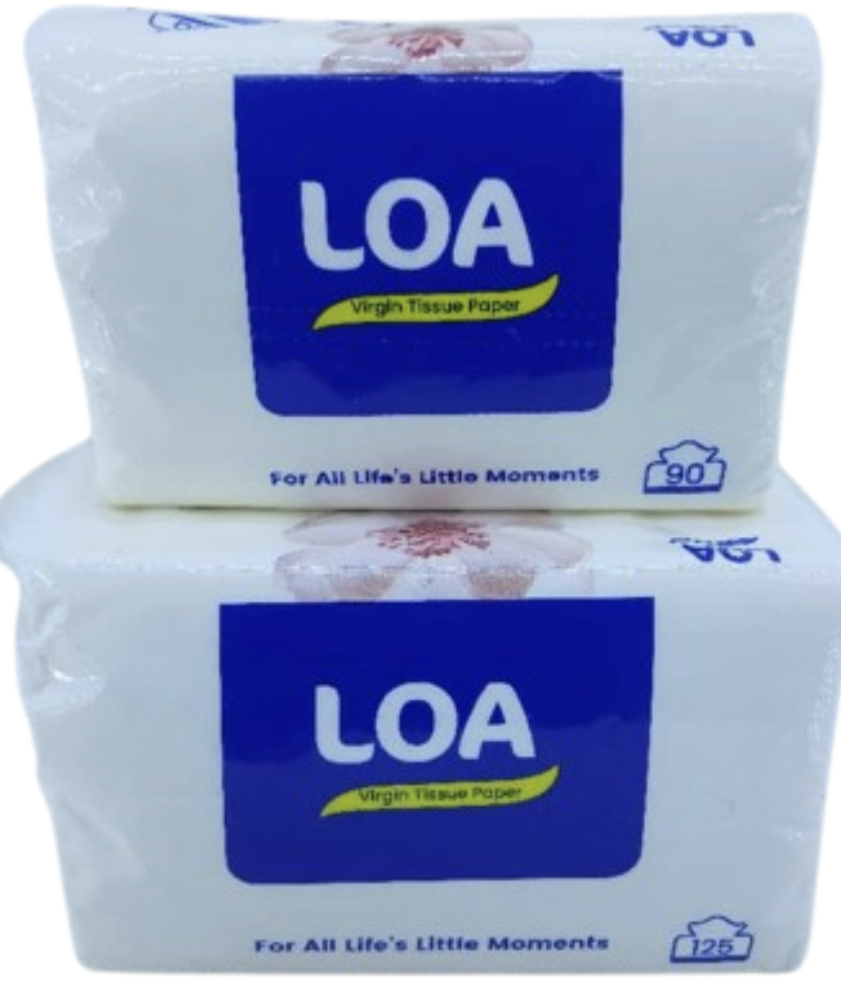 LOA Virgin Tissu Paper 125tissue