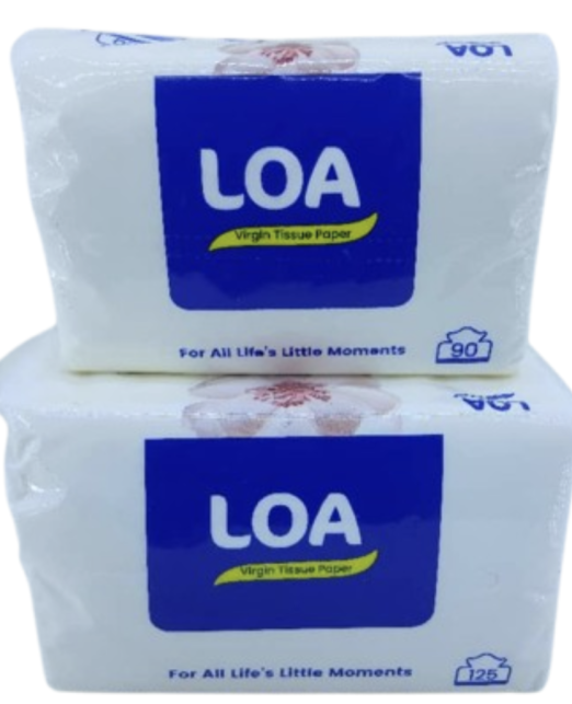 LOA Virgin Tissu Paper 90tissue