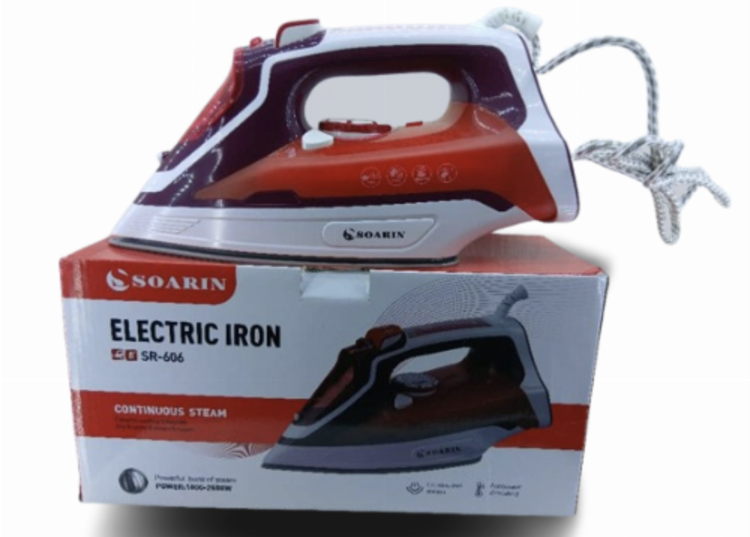 SOARIN Electric Steam Iron 1800-2600W