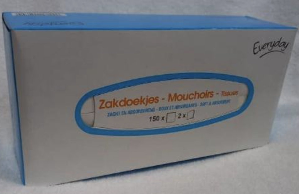 Everyday Mouchoirs en boite 150pcs